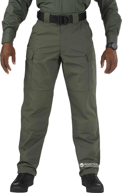Штани тактичні 5.11 Tactical Taclite TDU Pants 74280 4XL/Short TDU Green (2000000095295) - зображення 1