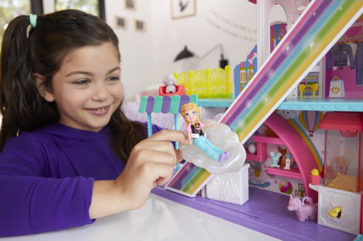 Zestaw do zabawy Polly Pocket Tęczowe centrum handlowe (HHX78) (0194735079216) - obraz 10