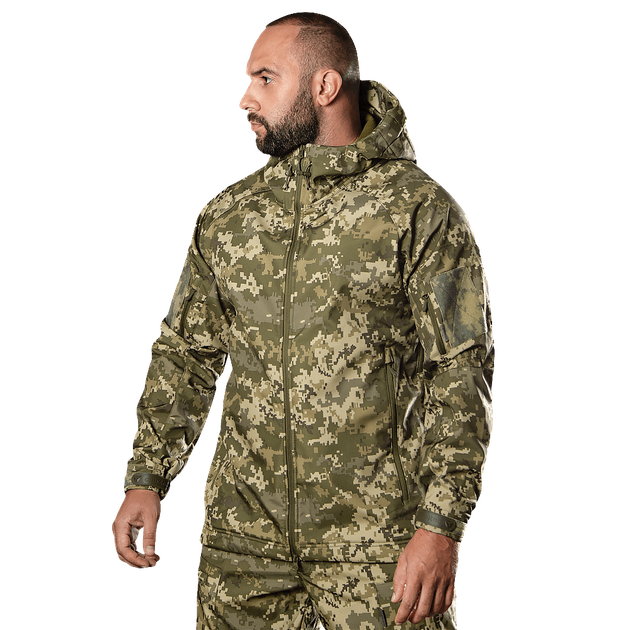 Куртка CM Stalker SoftShell Піксель (7379), XXL - зображення 1