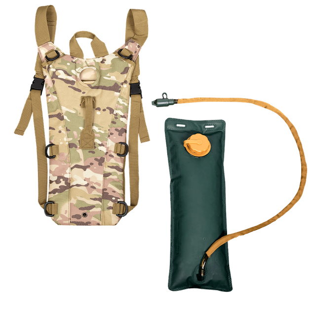 Рюкзак-гідратор Liquid Multicam (7015) - Фото 4 Рюкзак-гідратор Liquid Multicam (7015) - изображение 4