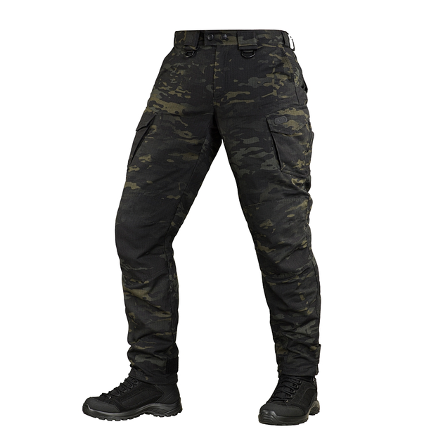 Штани M-Tac Aggressor Elite NYCO Extreme Multicam Black 30/30 - зображення 1