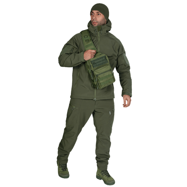 Куртка Stalker SoftShell Олива (7225), XL - изображение 1