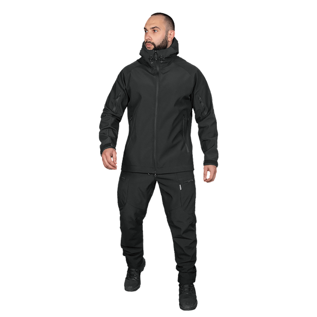 Куртка Rubicon SoftShell Чорна (7597), S - зображення 2