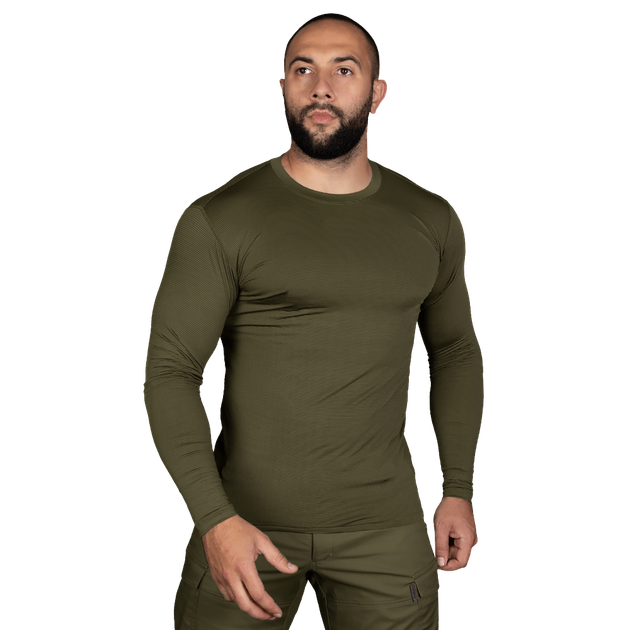 Лонгслів CoolTouch Olive (2263), XL - зображення 1