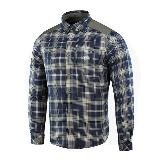 Рубашка M-Tac Redneck Shirt Olive/Navy Blue XL/L - изображение 1