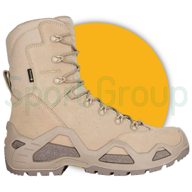 Высокие тактические ботинки Lowa Desert Z8S HI GTX TF (бежевый) UK 9/EU 43.5 - изображение 2