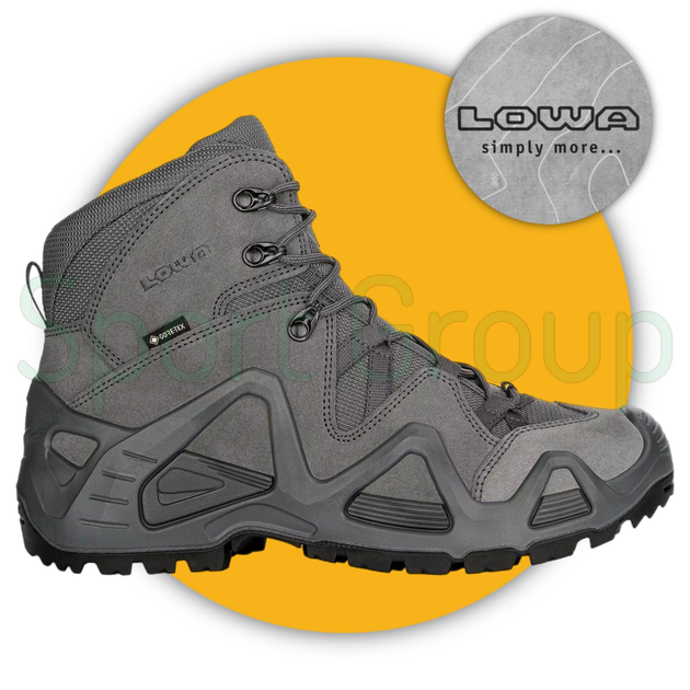 Черевики тактичні Lowa Zephyr GTX mid TF Wolf (сірий) UK 12.5/EU 48 - зображення 1