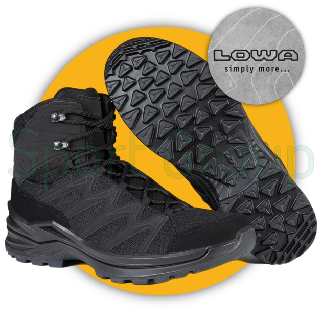 Черевики тактичні Lowa innox pro gtx mid tf black (чорний) UK 7/EU 41 - зображення 1