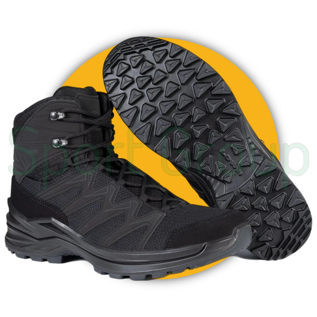 Черевики тактичні Lowa innox pro gtx mid tf black (чорний) UK 13.5/EU 49 - зображення 2