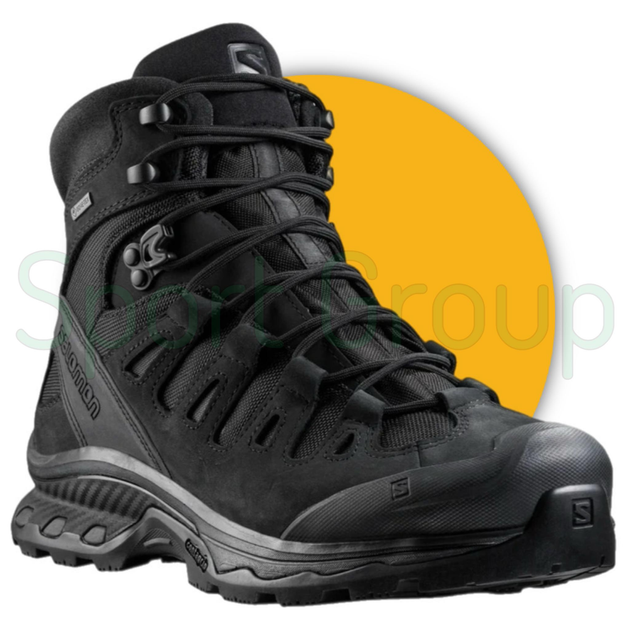 Черевики тактичні Salomon Quest 4D GTX Forces 2 Black (чорний) UK 4.5/EU 37.5 - зображення 2