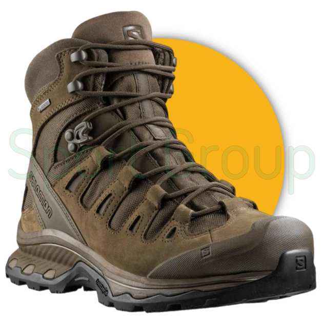 Ботинки тактические Salomon Quest 4D GTX Forces 2 Earth Brown EN (коричневый) UK 7.5/EU 41.5 - изображение 2