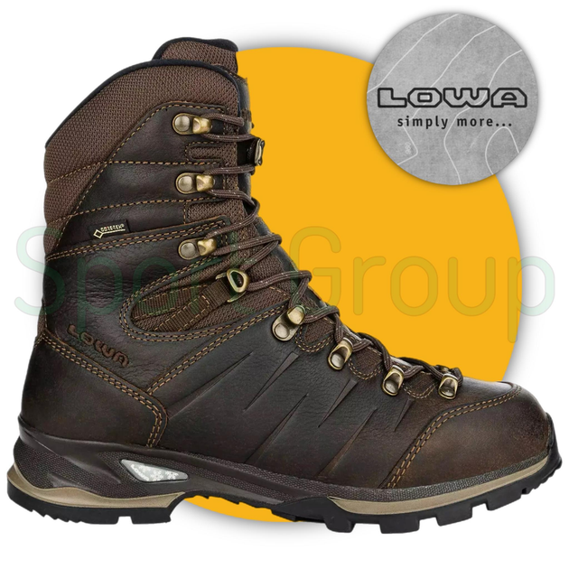 Зимние тактические ботинки Lowa Yukon Ice II GTX Dark Brown (коричневый) UK 12/EU 47 - изображение 1