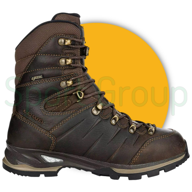 Зимние тактические ботинки Lowa Yukon Ice II GTX Dark Brown (коричневый) UK 12.5/EU 48 - изображение 2