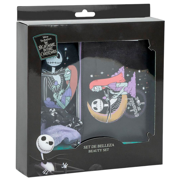 Щітка для волосся Cerda Disney Disney Nigtmare Before Christmas Jack & Sally з аксесуарами (8445484385977) - зображення 1