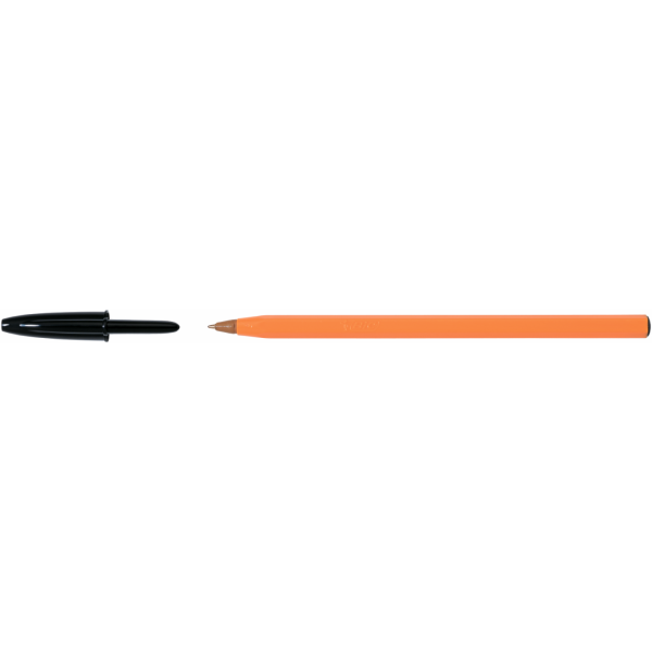 Ручка BiC orange black 0.8 mm - Фото 1 Ручка BiC orange black 0.8 mm - зображення 1