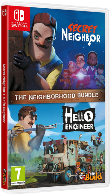 Gra Nintendo Switch Secret Neighbor + Hello Engineer – The Neighborhood Bundle (Kartridż) (5056635612045) - obraz 2