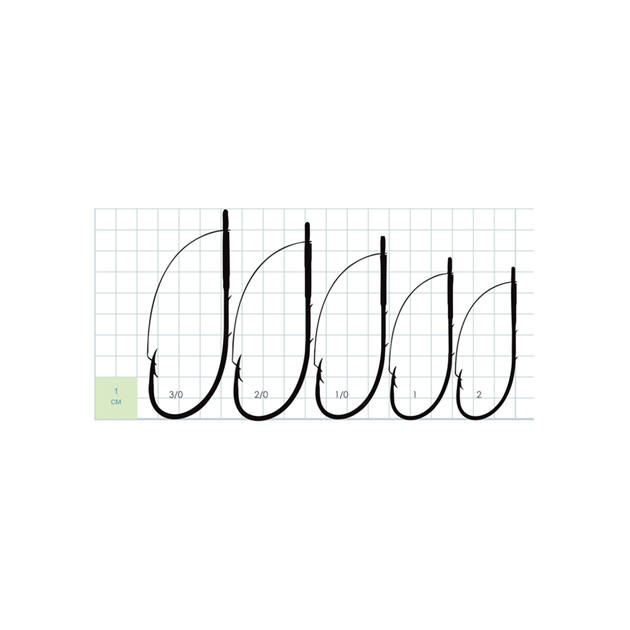 Крючки Gurza SINGLE BEAK HOOK BN K-1309 №1/0 - Фото 2 Крючки Gurza SINGLE BEAK HOOK BN K-1309 №1/0 - изображение 2