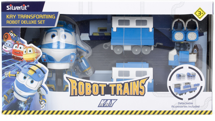 Ігровий набір Silverlit Robot Trains Трансформер Кей (4891813801771) - зображення 5