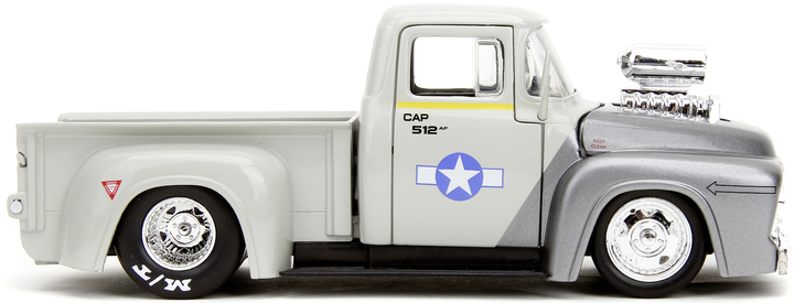 Samochód metalowy Jada "Street Fighter" Ford Pickup z figurką Guile 1:24 (4006333084591) - obraz 3