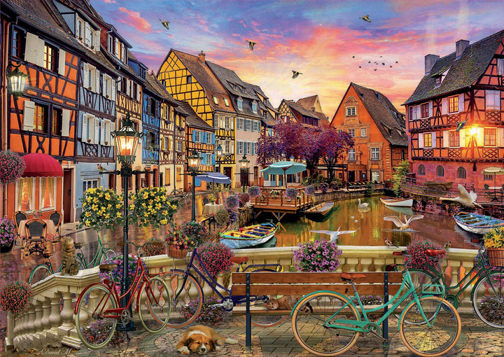 Puzzle Educa Colmar Francja 3000 elementów (8412668190511) - obraz 2