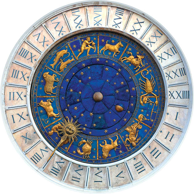 Puzzle Interdruk okrągłe Znak zodiaku Wokół świata 63 cm 500 szt (5902277342102) - obraz 2