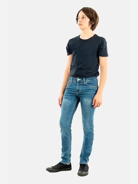 Підліткові джинси для хлопчика Levi's Lvb-510 Skinny Fit Everyday Performance Jeans 9EC758-M8R 146-152 см Сині (3665115329780) - зображення 3