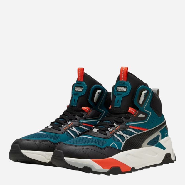 Чоловічі черевики високі Puma Trinity Mid Hybrid 392327-05 40.5 (7UK) Бірюзові (4067979619233) - зображення 3