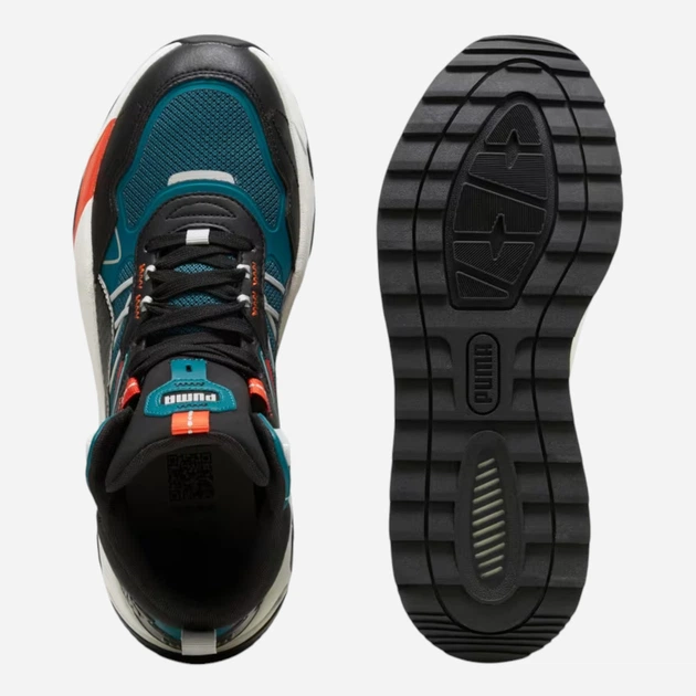 Жіночі черевики високі Puma Trinity Mid Hybrid 392327-05 37.5 (4.5UK) Бірюзові (4067979619141) - зображення 5