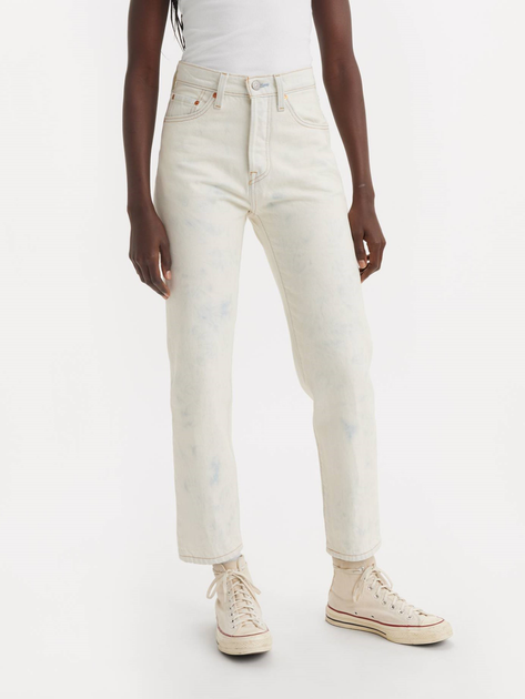 Джинсы Regular Fit женские Levi`s 501 Original Cropped 307763554 W26L28 Голубые (1159820707) 