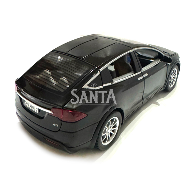 Машина металлическая Tesla Model 5 Тесла черная 1:22 свет звук откр двери баг капот 21*8*7см (RS-66012) - Фото 4 Машина металлическая Tesla Model 5 Тесла черная 1:22 свет звук откр двери баг капот 21*8*7см (RS-66012) - изображение 4