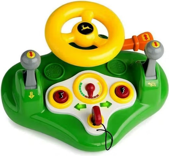 Кермо розвивальне Tomy John Deere симулятор (0036881349068) - зображення 1