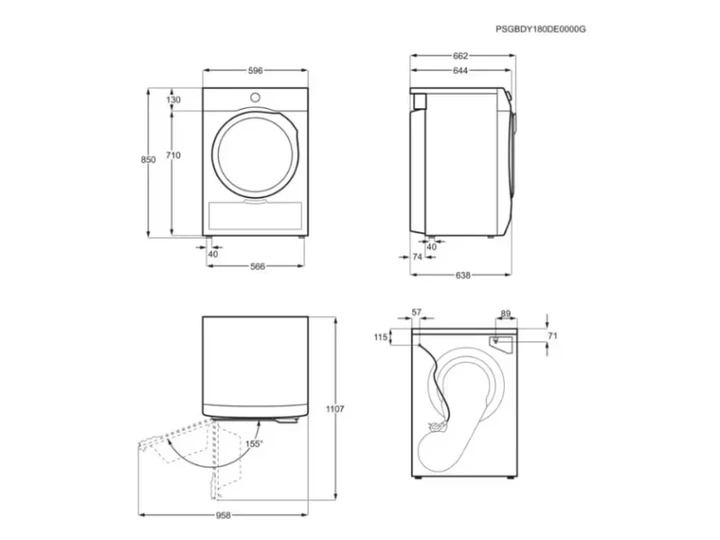 Сушильна машина Electrolux EW6D171YU - изображение 4