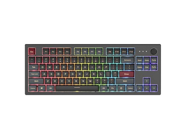 Клавіатура Montech MKey TKL Darkness GateronG Pro 2.0 Red Switch (MK87DR) - зображення 2