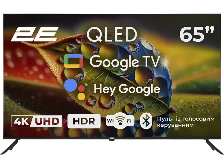 Телевізор 2E 2е-65A77Q - Фото 1 Телевізор 2E 2е-65A77Q - изображение 1