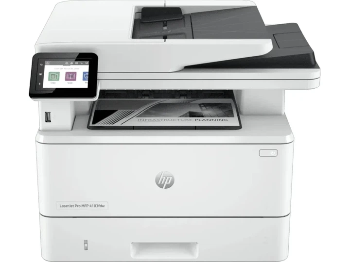 МФУ HP LaserJet Pro 4103fdw + Wi-Fi (2Z629A) - Фото 1 МФУ HP LaserJet Pro 4103fdw + Wi-Fi (2Z629A) - изображение 1