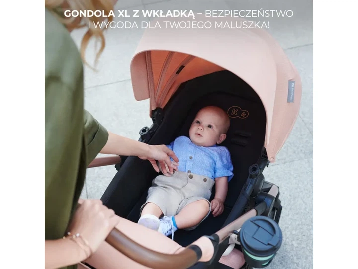 Універсальна коляска 3 в 1 KinderKraft Moov 2 Sand Beige (KSMOOV02BEGEV00) - Фото 6 Універсальна коляска 3 в 1 KinderKraft Moov 2 Sand Beige (KSMOOV02BEGEV00) - изображение 6
