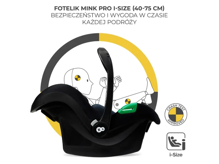 Універсальна коляска 3 в 1 KinderKraft Moov 2 Pure Black (KSMOOV02BLKEV00) - Фото 3 Універсальна коляска 3 в 1 KinderKraft Moov 2 Pure Black (KSMOOV02BLKEV00) - зображення 3