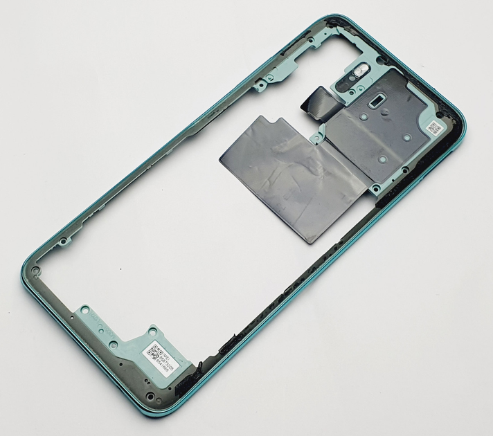 Средний корпус Xiaomi Redmi Note 10 4G M2101K7AG зеленый Original Б/В ...