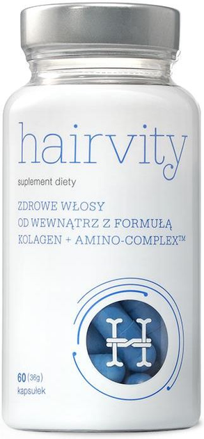 Suplement diety Halier Hairvity dla kobiet na wypadanie i porost włosów 60 kapsułek (5903240550036) - obraz 2