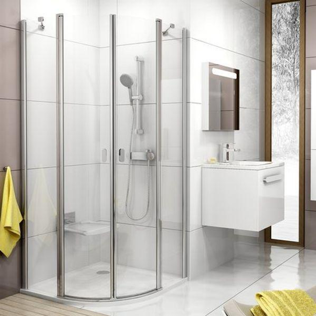Душевая кабина Ravak Chrome CSKK4 80 полированный алюминий+Transparent ...