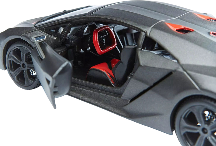 Автомодель Bburago Lamborghini Sesto Elemento Star 1:24 Grey (4893993210619) - зображення 2