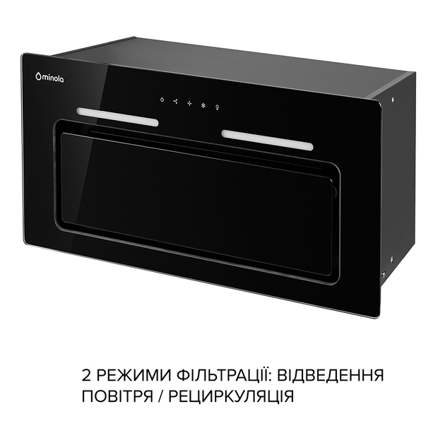 Вытяжка MINOLA HBI 6873 BL GLASS 1200 LED Line - изображение 9
