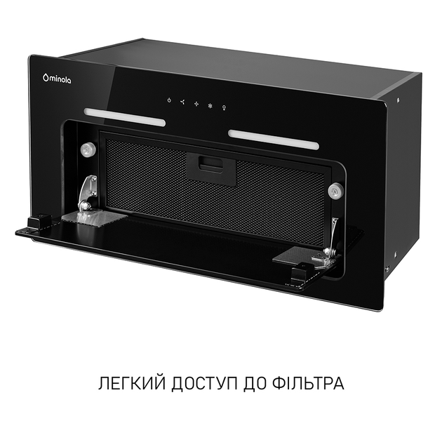Вытяжка MINOLA HBI 6873 BL GLASS 1200 LED Line - изображение 11