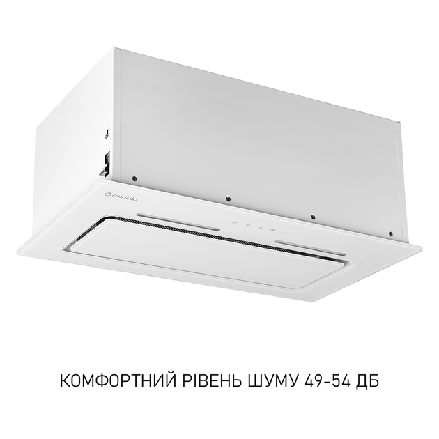Вытяжка MINOLA HBI 6873 WH GLASS 1200 LED Line - изображение 6