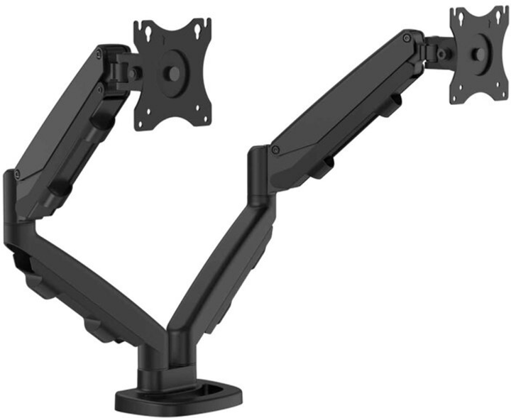 Uchwyt biurkowy do monitora Fellowes Eppa Dual Monitor Arm 10-39" Black (9683401) - obraz 4
