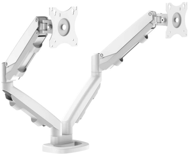 Настільне кріплення для монітора Fellowes Eppa Dual Monitor Arm 10-39" White (9683501) - зображення 4