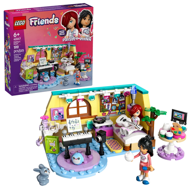 Zestaw klocków LEGO Friends Pokój Paisley 199  elementów (42647) - obraz 2