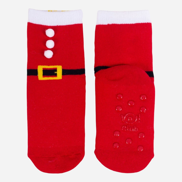 Набір шкарпеток дитячий YOCLUB Children's Christmas Terry 3Pack Socks SKF-X001U-AA0D-0001 20-22 3 пари Multicolour (5907617914308) - зображення 4