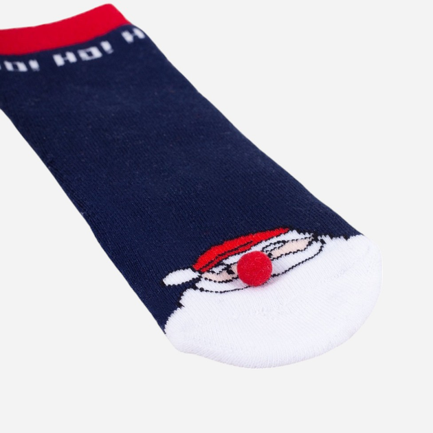 Набір дитячих шкарпеток YOCLUB Children's Christmas Terry 3Pack Socks SKF-X001U-AA0D-0002 17-19 3 пари Різнокольоровий (5904921625951) - зображення 6