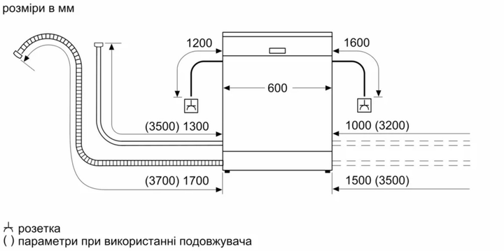 Посудомийна машина Siemens SN63HX62MT - зображення 8